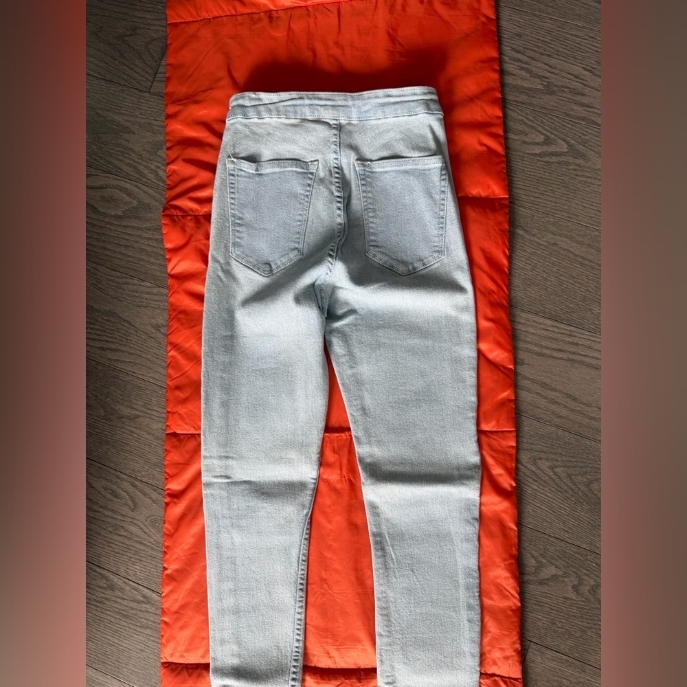 Bershka Sky Blue Skinny Jeans - Picture 6 of 6